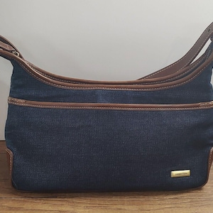 Vintage Y2K Mini Denim Bag Purse Shoulder Bag Handbag Accessory B12