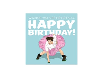 Ace Ventura Birthday Card: Funny 90s Comedy Nostalgia