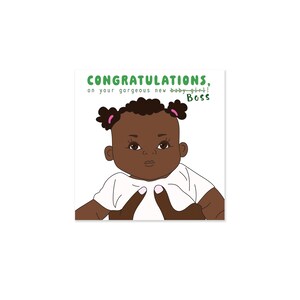 Gefeliciteerd met je nieuwe babykaart, kaart voor nieuwe ouders, babymeisje, jongetje, aanstaande ouders