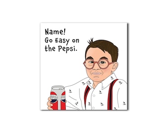 No te pases con la tarjeta de cumpleaños de Pepsi: regalo personalizado divertido