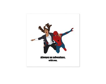 Superhero Couple Anniversary Card, Happily Ever After
