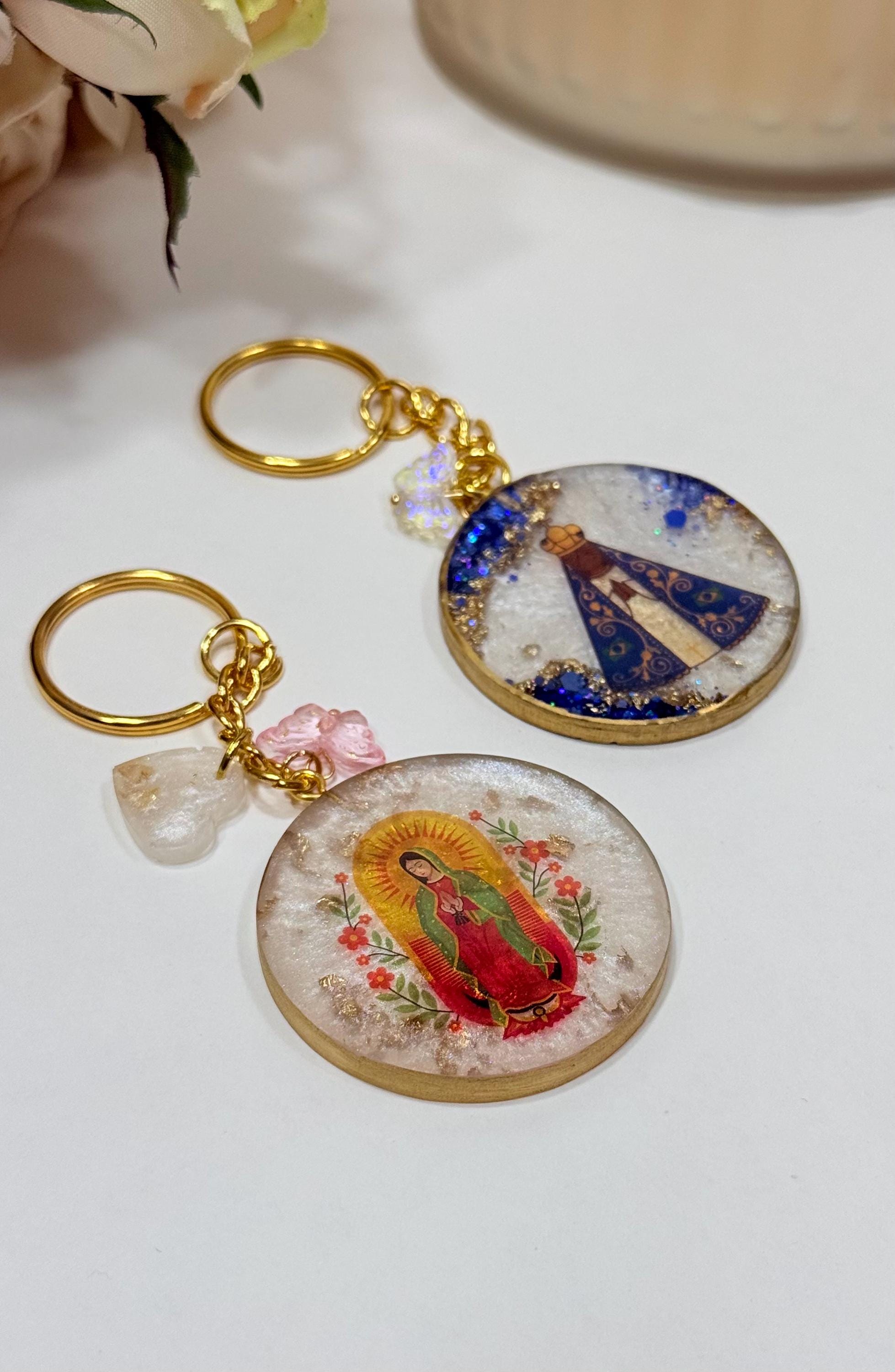 Guadalupe Keychain - Etsy