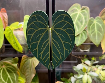 Ikea Milsbo Greenhouse Cabinet Handles, Anthurium Mag Slip On 3D Printed Handles | Custom Upgrade for Ikea Milsbo and Rudsta Cabinets