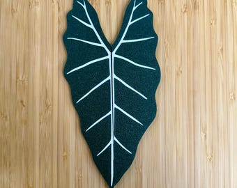 Ikea Milsbo Greenhouse Cabinet Handles, Alocasia Frydek Slip On 3D Printed Handles | Custom Upgrade for Ikea Milsbo and Rudsta Cabinets
