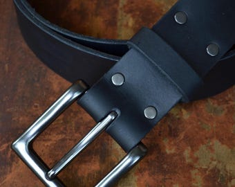 Men’s Handcrafted Belt - 4-Point Standard