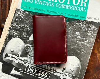 Horween Chromexcel Cavalier F-2 Vertical Leather Bifold Wallet: Ranch Bifold