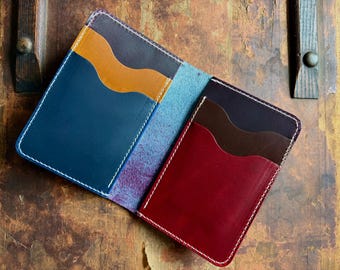 Horween Chromexcel Cavalier F-5 Vertical Bifold Wallet [B-Grade]