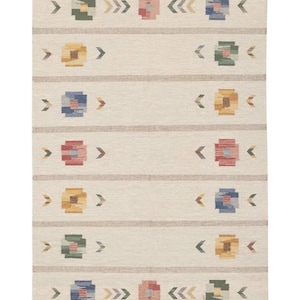 Tapete Kilim Escandinavo Vintage - #1 [5&#39;7x8&#39;1]