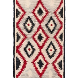 Antique Authentic Navajo Rug [3&#39;4x5&#39;9]