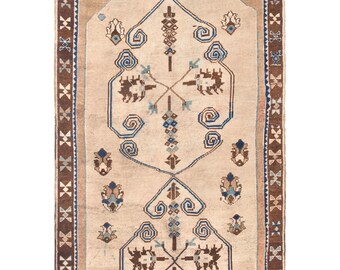 20th Century Antique Turkish Rug [7'3x13'3] - Etsy