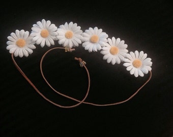 Daisy Flower Crown Headband