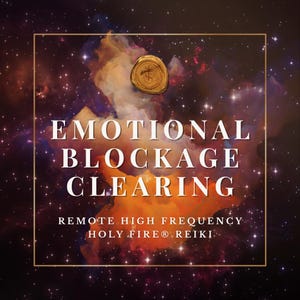 Remote Energy Healing Session: Emotional Block Clearing, Inner Peace (Digital Service