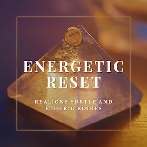 Full Energetic Reset for Body Mind and Spirit | Personalized Remote Session | Fast Acting | Includes Channeled Insight & Digital PDF Report