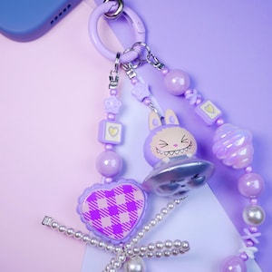 Labubu UFO Phone Charm/Bag Charm/Keychain