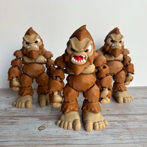 Flexi Fidget Sasquatch Bigfoot Toy