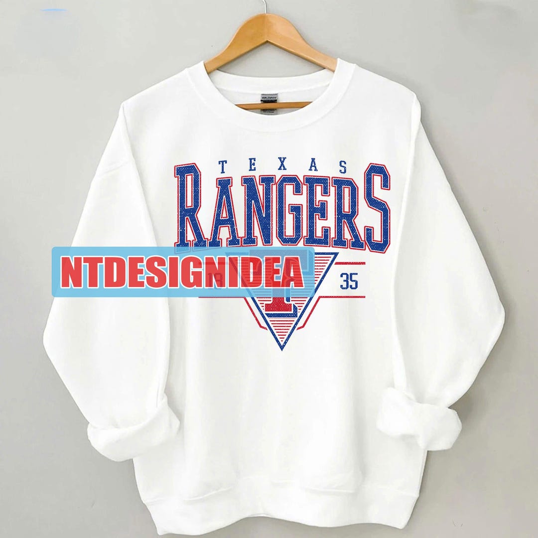 Vintage Texas Ranger Sweatshirt, Texas Baseball Fan Shirt, Baseball Fan ...