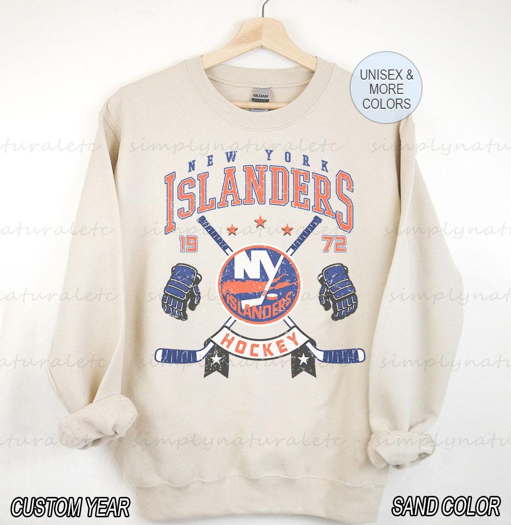 New York Islanders Shirt | New York Islanders Sweatshirt | New York Hockey Fan Shirt |New York Islanders Sweatshirt Crewneck Moderndaydecors