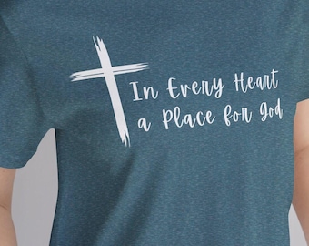 T-shirt Christian Faith : T-shirt graphique inspiré de Jésus