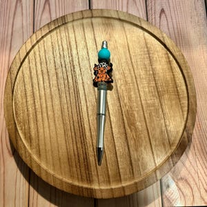 Highland cow beaded pen, one boujee heifer beaded pen, ballpoint pen, highland cow pen, cow pen, cow lovers Highland cow lovers, beaded pen