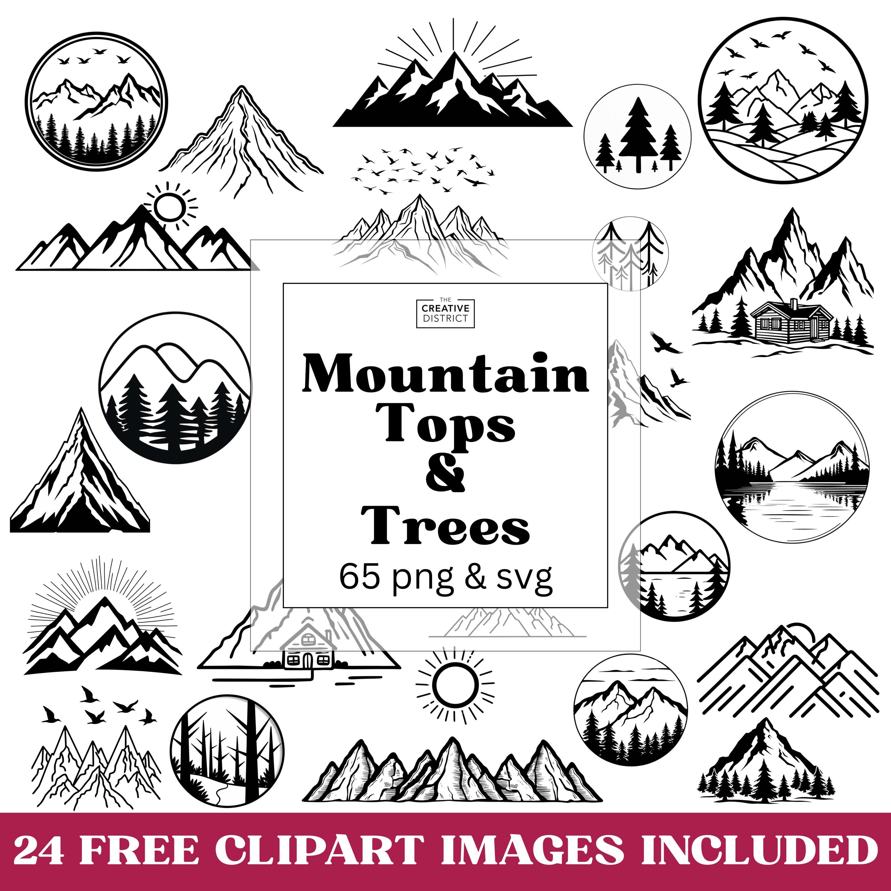 Mountain trees shirt - Etsy België, image size:3000x3000