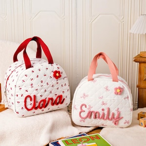 Personalized Kid Lunch Bag,Custom Lunchbox Bag,School Lunch bag,Handmade Name Lunchbox Bag,Corduroy Handmade Lunch Bag,Back to School Gift