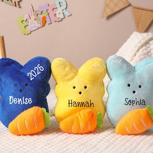 Ostern Peeps Hase mit Name,Personalisierte Peeps Bunnies,Ostern Geschenk,Ostern Geschenk,Osterhase Geschenk,Ostern Geschenk,Osterhase,Peeps Bunny