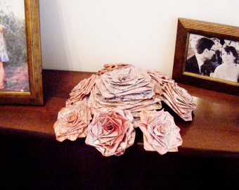 Centerpieces - customizable paper roses