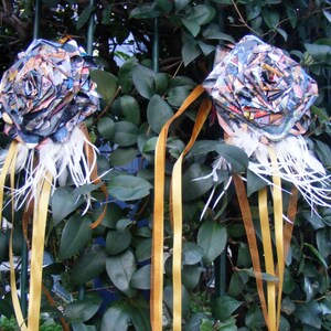 Comic book roses - aisle, door, landscape decor for geeky festivities