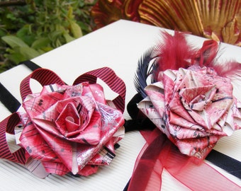 Themed bridal flower package : Moulin Rouge!, burlesque