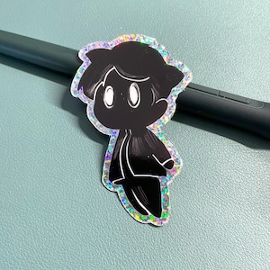 MP100 Psychic Mob Glitter Die-cut Vinyl Sticker