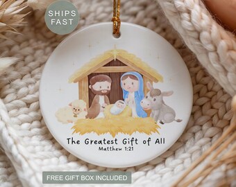 Nativity Christmas Ornament Christmas Ornament Nativity Nativity Ornament Ornament Nativity Christmas Nativity Ornament Christian Ornament