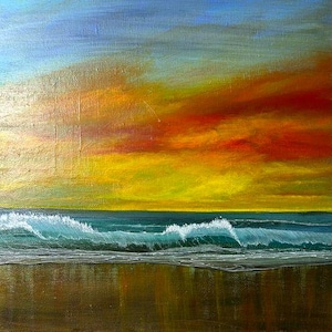 Oil painting, acrylic painting, canvas, art