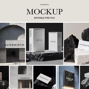 Mais de 100 logotipos, papelaria, caixa e sinalização, mockup PSD Bundle Set, Mockup Bundle, PSD Mockup, Mega Bundle, Bundle Professional Mockup, AI
