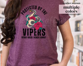 Den of Vipers Shirt: Dark Romance Bookish Tee, Ryder Viper