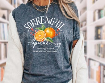 Fourth Wing Shirt: Sorrengail Apothecary, Basgiath War College