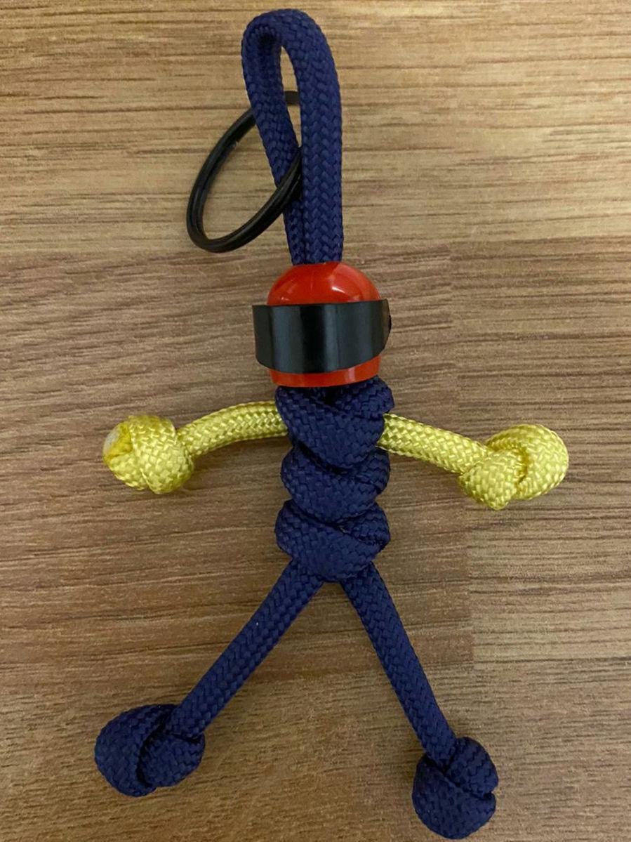 Paracord Keychain With Beads Brass Paracord Beads Paracord Lanyard