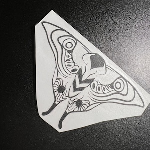 Ellie’s Moth Tattoo Vinyl Decal TLOU