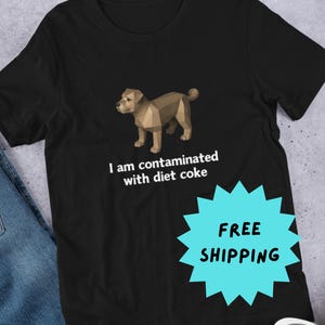 Diet Coke Dog Meme Shirt: Soft Cotton Weirdcore Tee