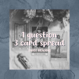 3-Card General Tarot Reading | Tarot Spread