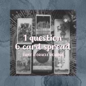 6-Card General Tarot Reading | Tarot & Oracle Spread