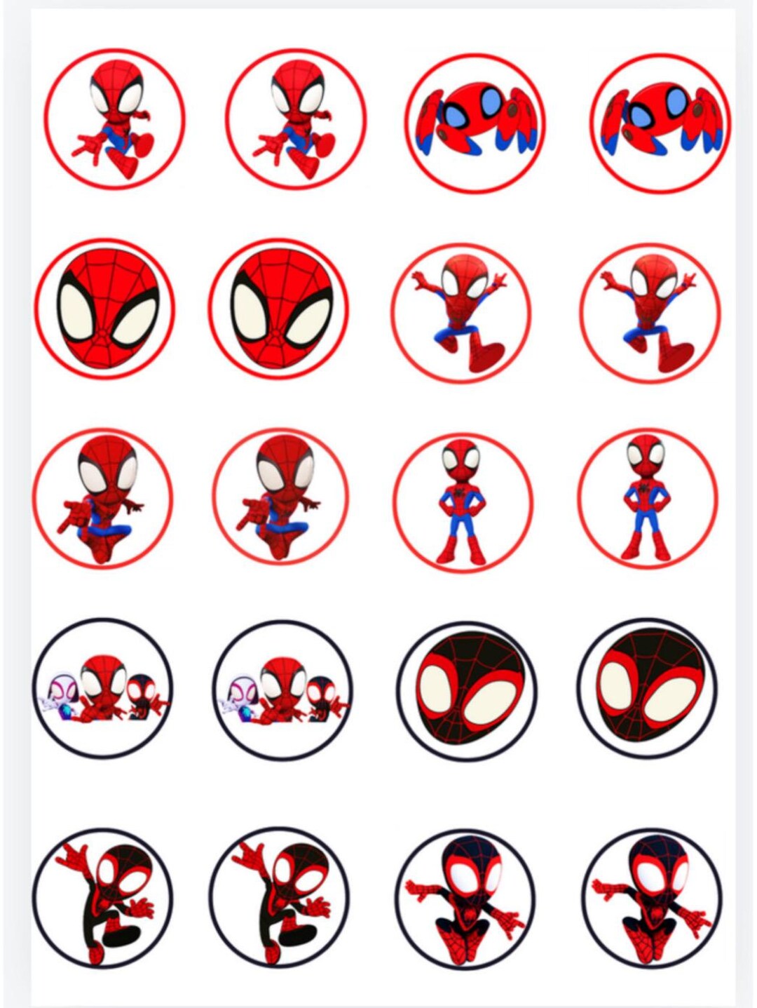 20 Spider Stickers / Vinyl Stickers / Holographic Stickers / Waterproof ...
