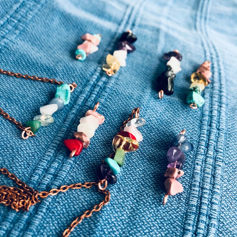 PRIDE Flag Crystal Copper Necklace Bracelet
