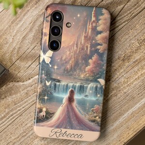 Enchanted Castle Phone Case: Mystical Fairy Tale Design