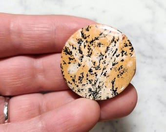 Jasper Malingo Motif Dendrite Cabochon
