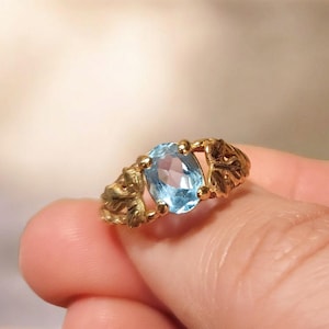 Blue Topaz Ring