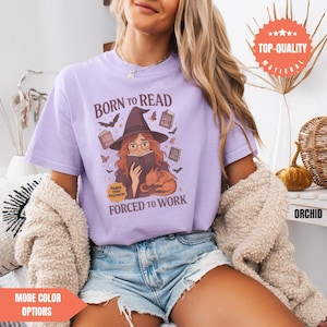 Comfort Colors® Bücherwurm Shirt, Buchliebhaber T-Shirt, Bücherwurm Outfit, Buchclub Kleidung, Bücherwurm T-Shirt, Leselehrer Tshirt, Bibliothekar Geschenk