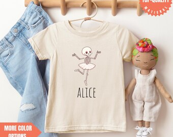 Personalized Ghost Name Halloween Shirt - Retro Boys Toddler Tee