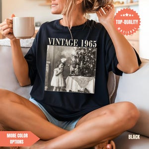 Personalised 60th Birthday Shirt, Custom Photo Comfort Colors Birthday Shirt, 30th Birthday Gift, 40th Birthday Gift, Vintage 1995 Shirt