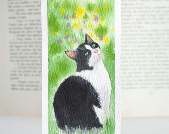 Custom Pet Portrait Bookmark Personalized Pet Gift Pet Memorial Gift Hand-Painted Pet Lover Gift Pet Loss Custom Bookmark Dog Cat Bookmark