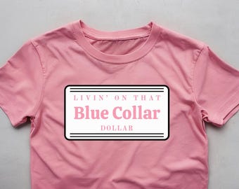 Western Cowboy Sublimation PNG | Blue Collar Rodeo Graphic